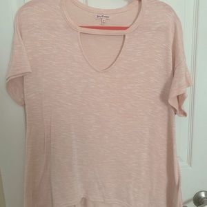 Juicy couture handkerchief hem top